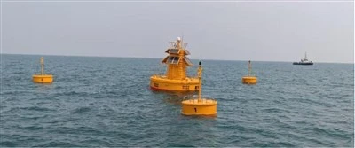 Sistema de plataforma de bóia oceânica
